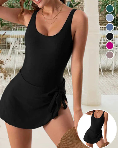 Women’s Slim Fit One-Piece Swimsuit with Tummy Control