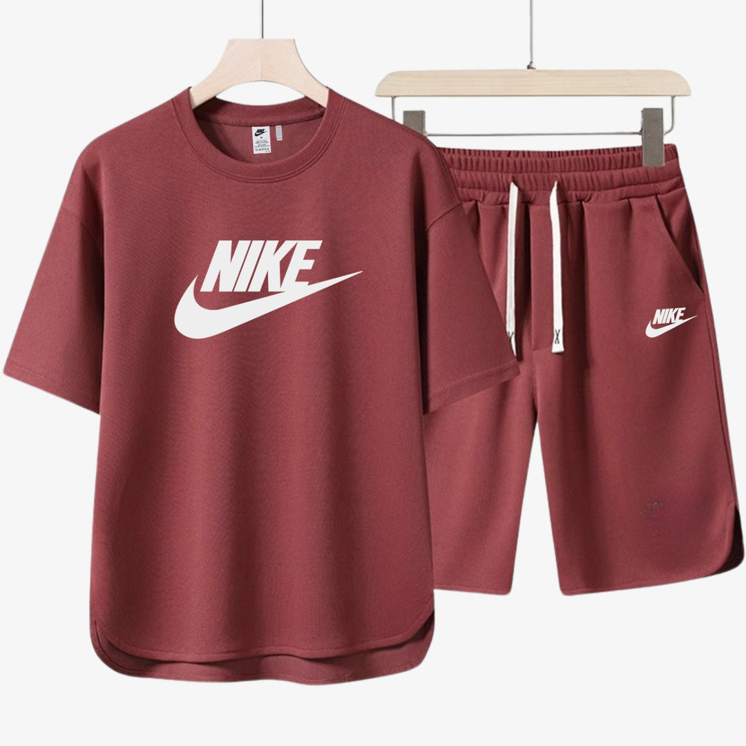 Casual Men's Set - T-Shirt and Shorts
