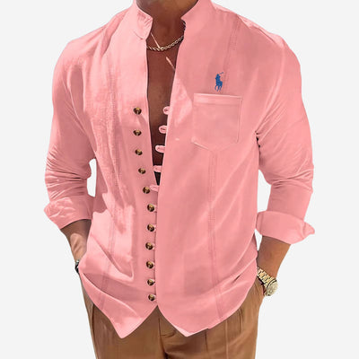 Casual Button-Up Shirt - CLEARANCE PRICE