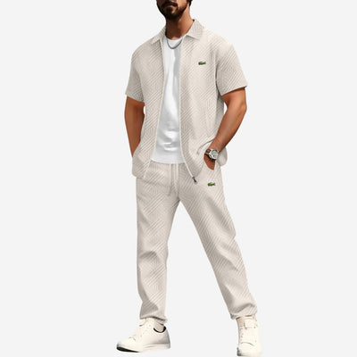 Casual Zip-Up Set - CLEARANCE SALE PRICE