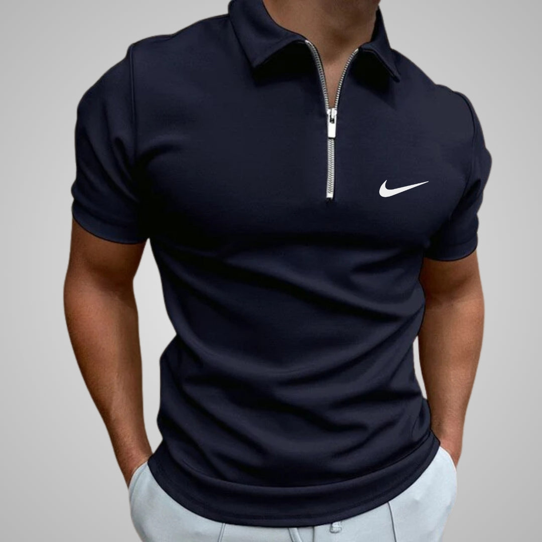 Casual Zip Polo - CLEARANCE PRICE