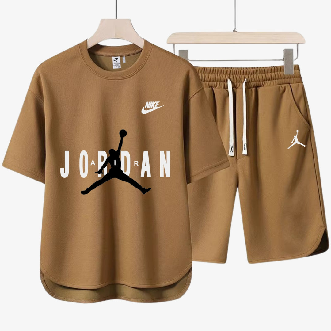 Casual Set for Men - T-Shirt and Shorts