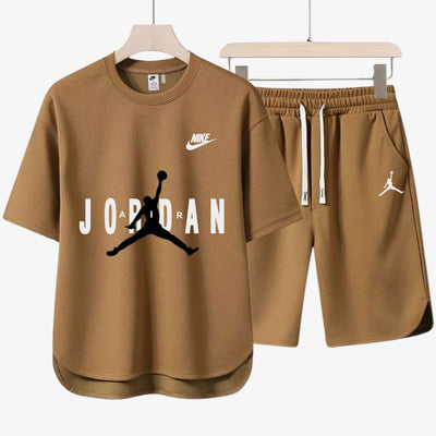 Casual Set for Men - T-Shirt and Shorts