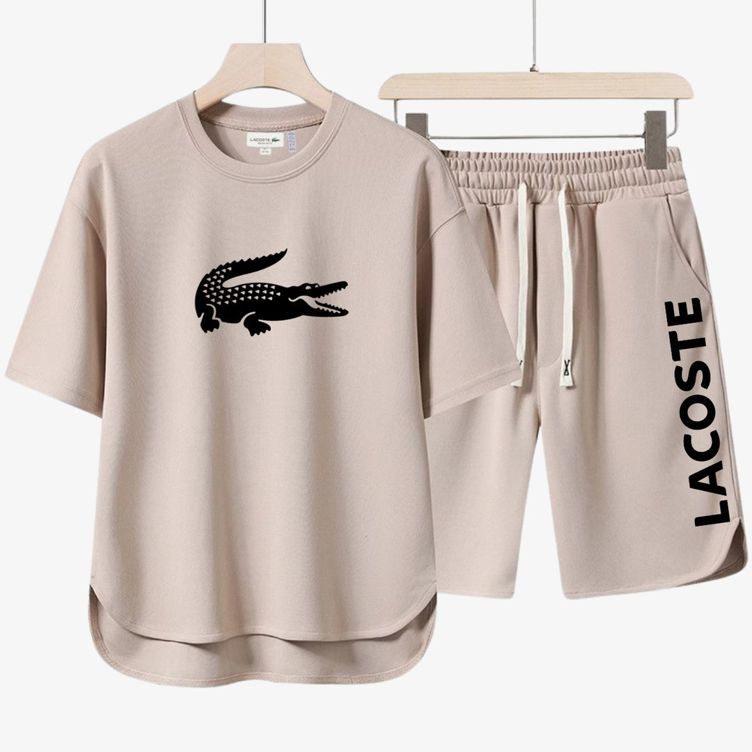 Men's Summer Outfit - T-Shirt and Shorts