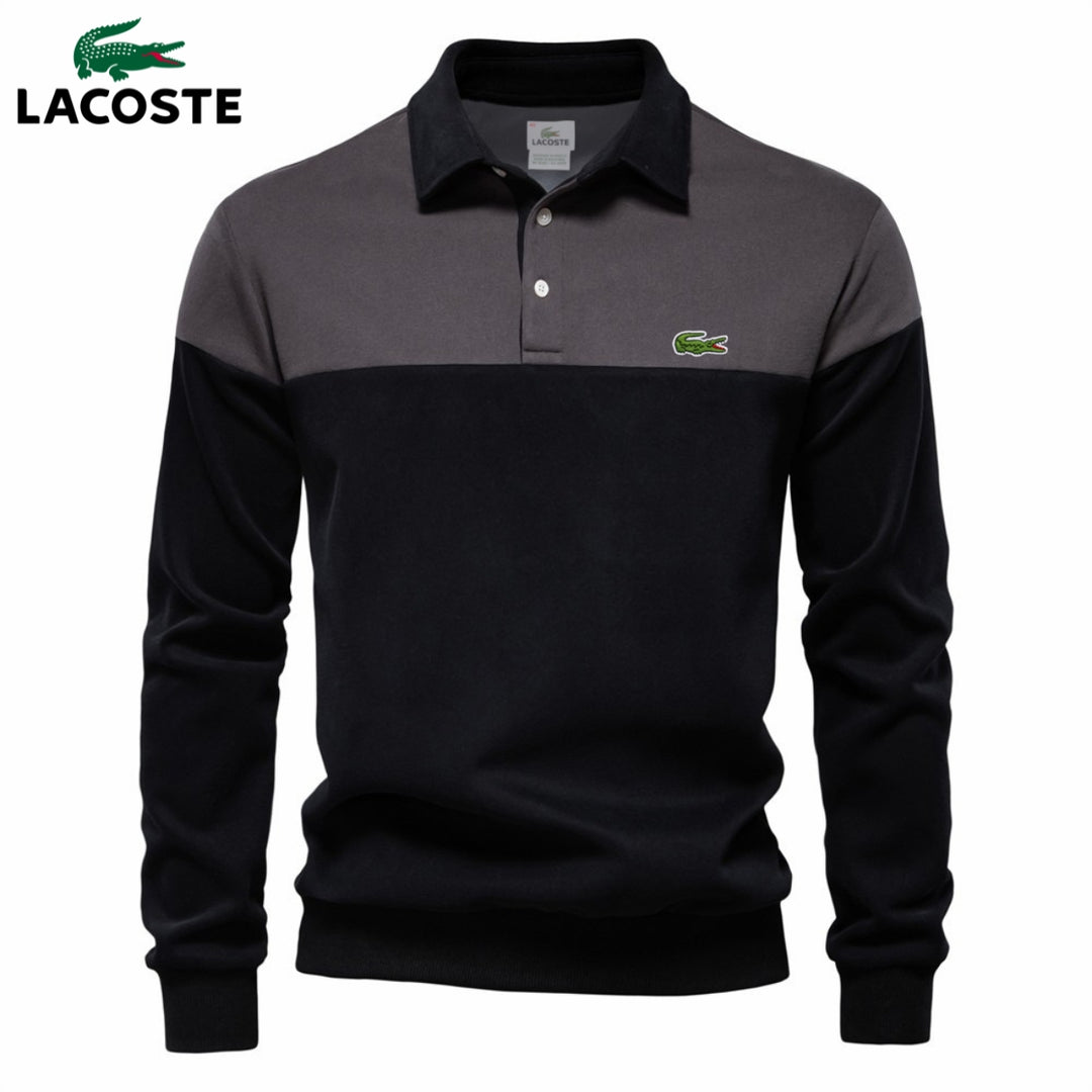 Men’s Long Sleeve Polo || STOCK CLEARANCE