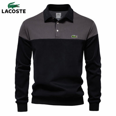 Men’s Long Sleeve Polo || STOCK CLEARANCE