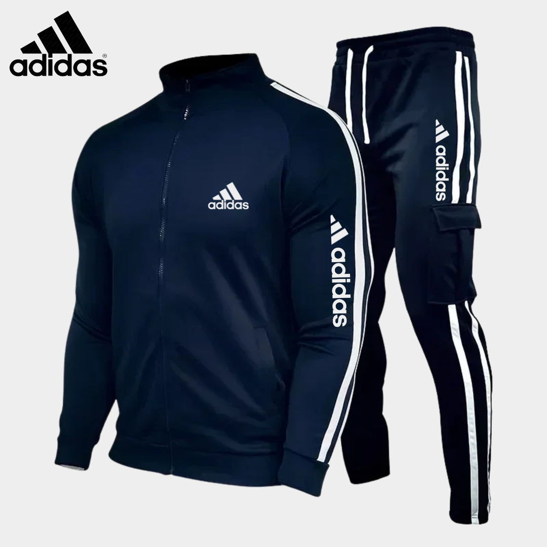 Casual Zip-Up Tracksuit || CLEARANCE PRICE