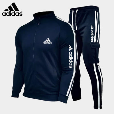 Casual Zip-Up Tracksuit || CLEARANCE PRICE