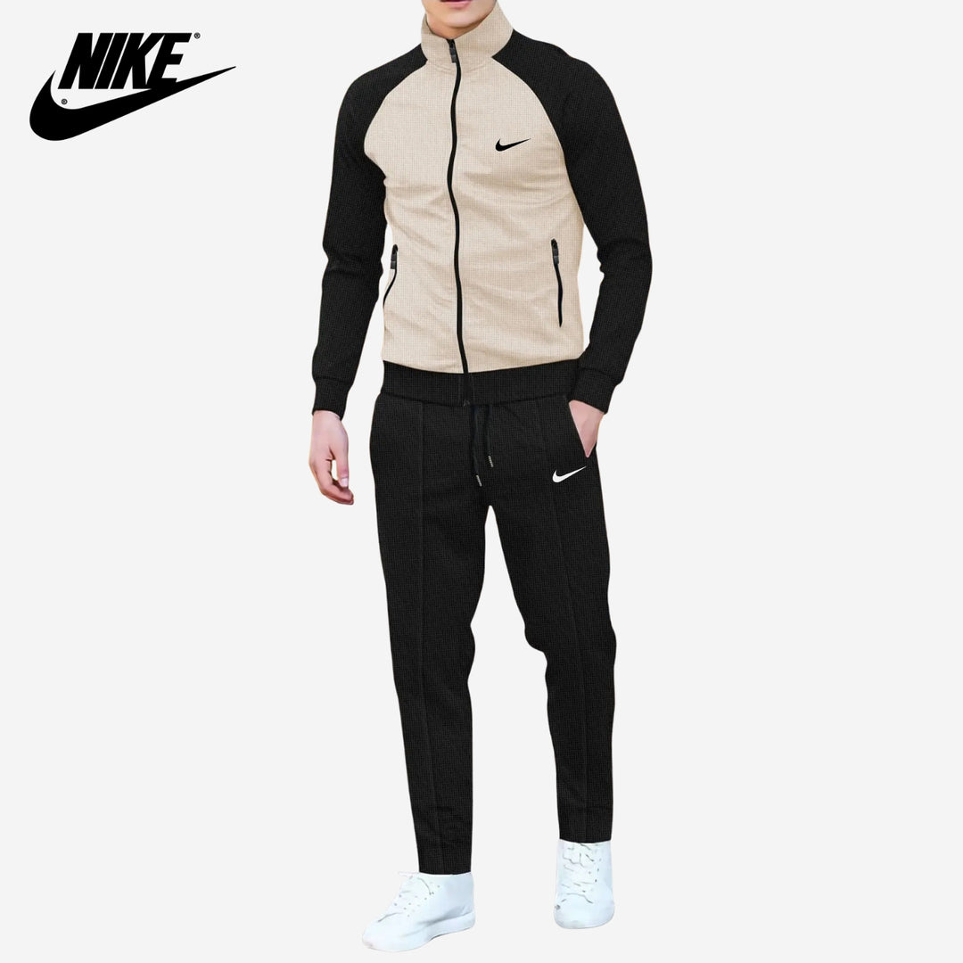 Two-Tone Zip-Up Tracksuit || CLEARANCE PRICE