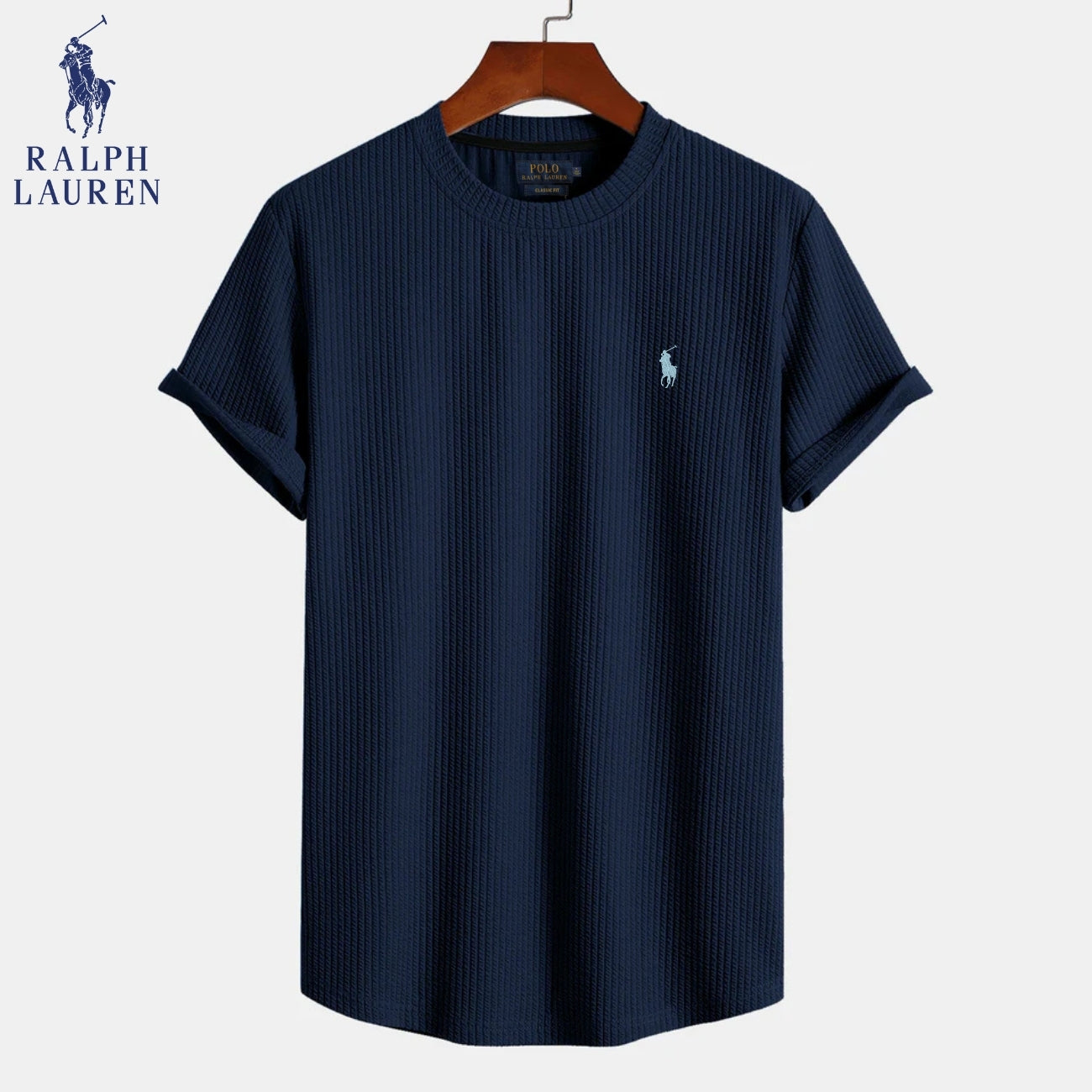 Ꮢalph Ꮮauren || Crew Neck T-shirt