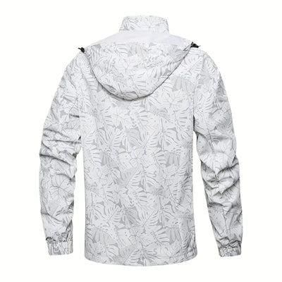 Patterned Waterproof Jacket - CLEARANCE PRICE