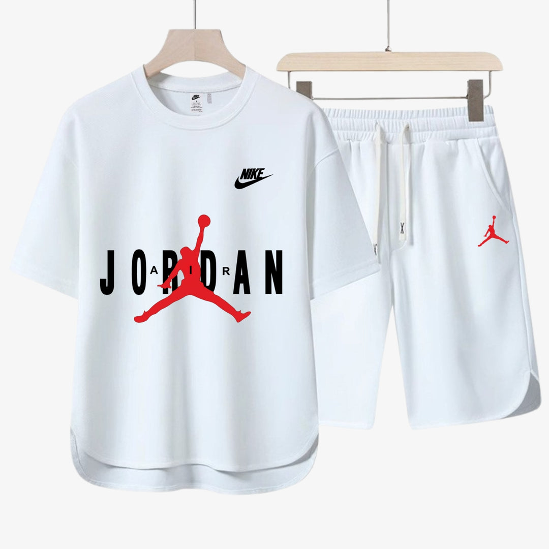 Casual Set for Men - T-Shirt and Shorts