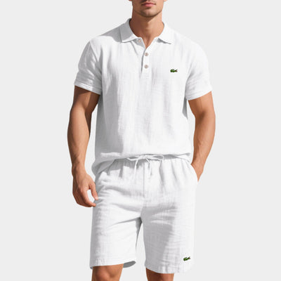 Casual Polo & Shorts Set - CLEARANCE SALE