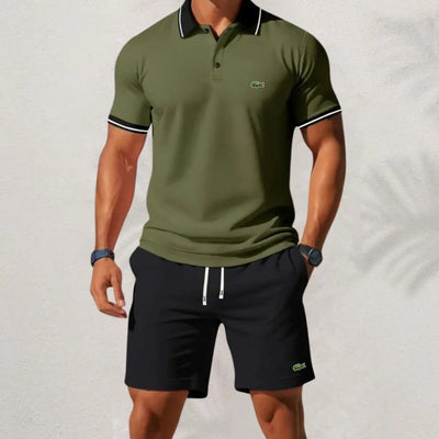 Polo & Shorts Set - (SUMMER 2024 COLLECTION CLEARANCE)