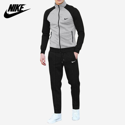 Two-Tone Zip-Up Tracksuit || CLEARANCE PRICE