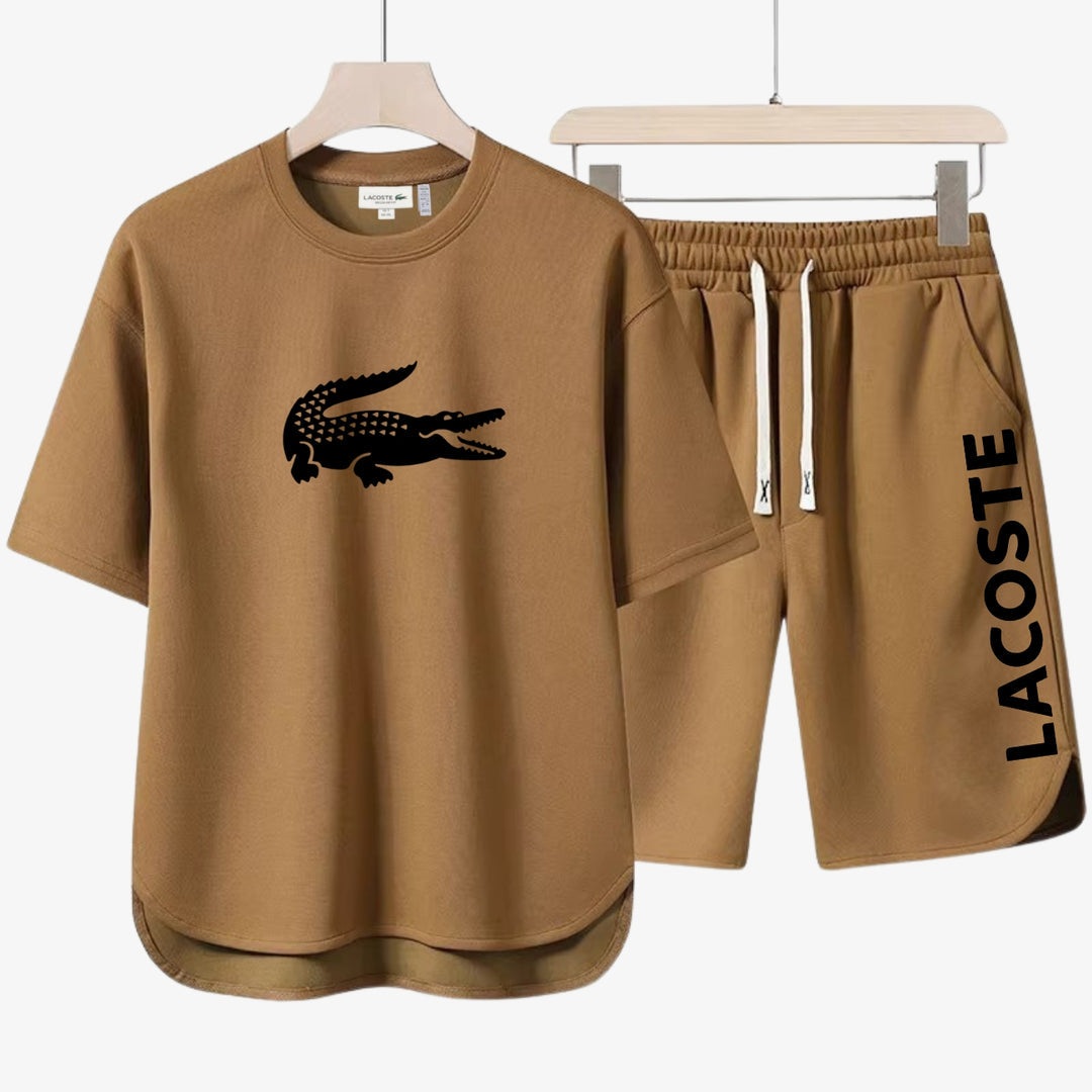 Men's Summer Outfit - T-Shirt and Shorts