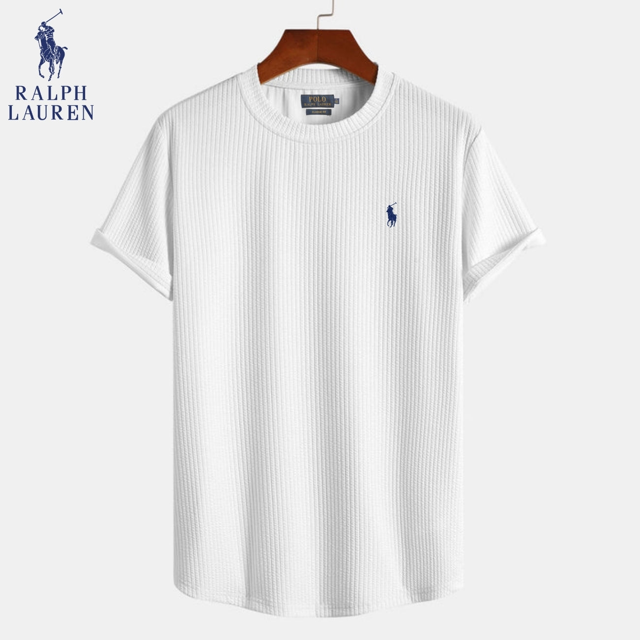Ꮢalph Ꮮauren || Crew Neck T-shirt