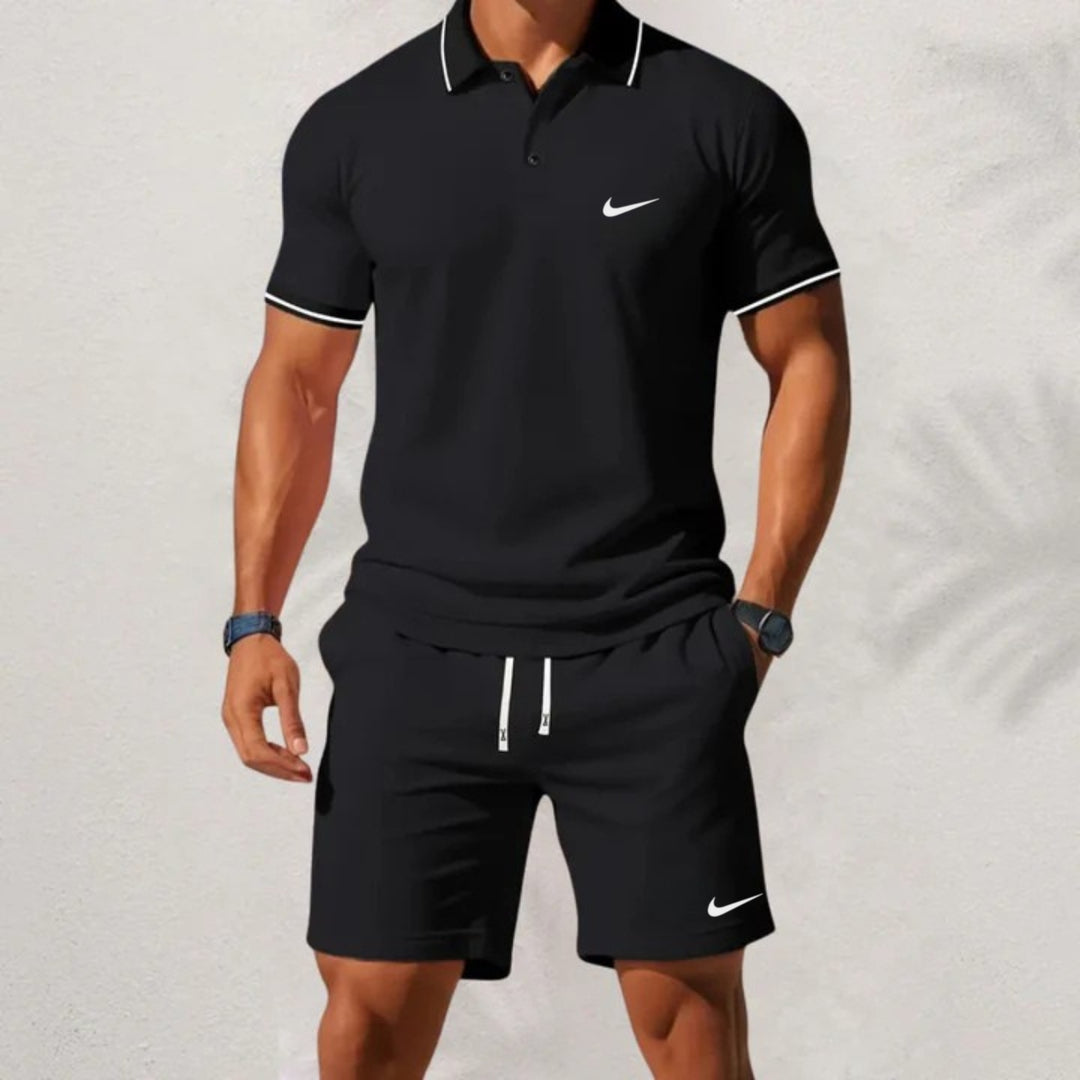 Polo & Shorts Set on Sale 🔥 - (BIG SALE WEEK 🛍️)
