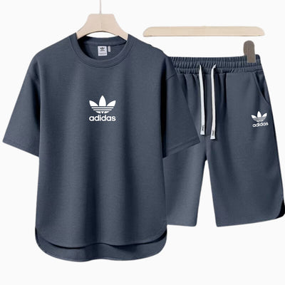 Men's Casual Set - T-shirt and Shorts