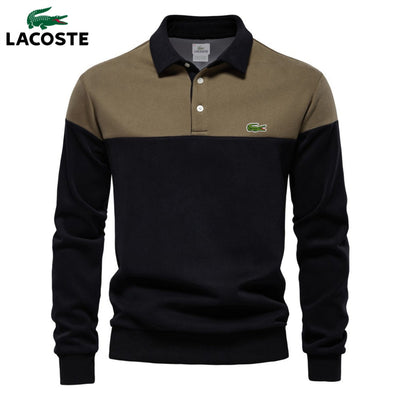 Men’s Long Sleeve Polo || STOCK CLEARANCE