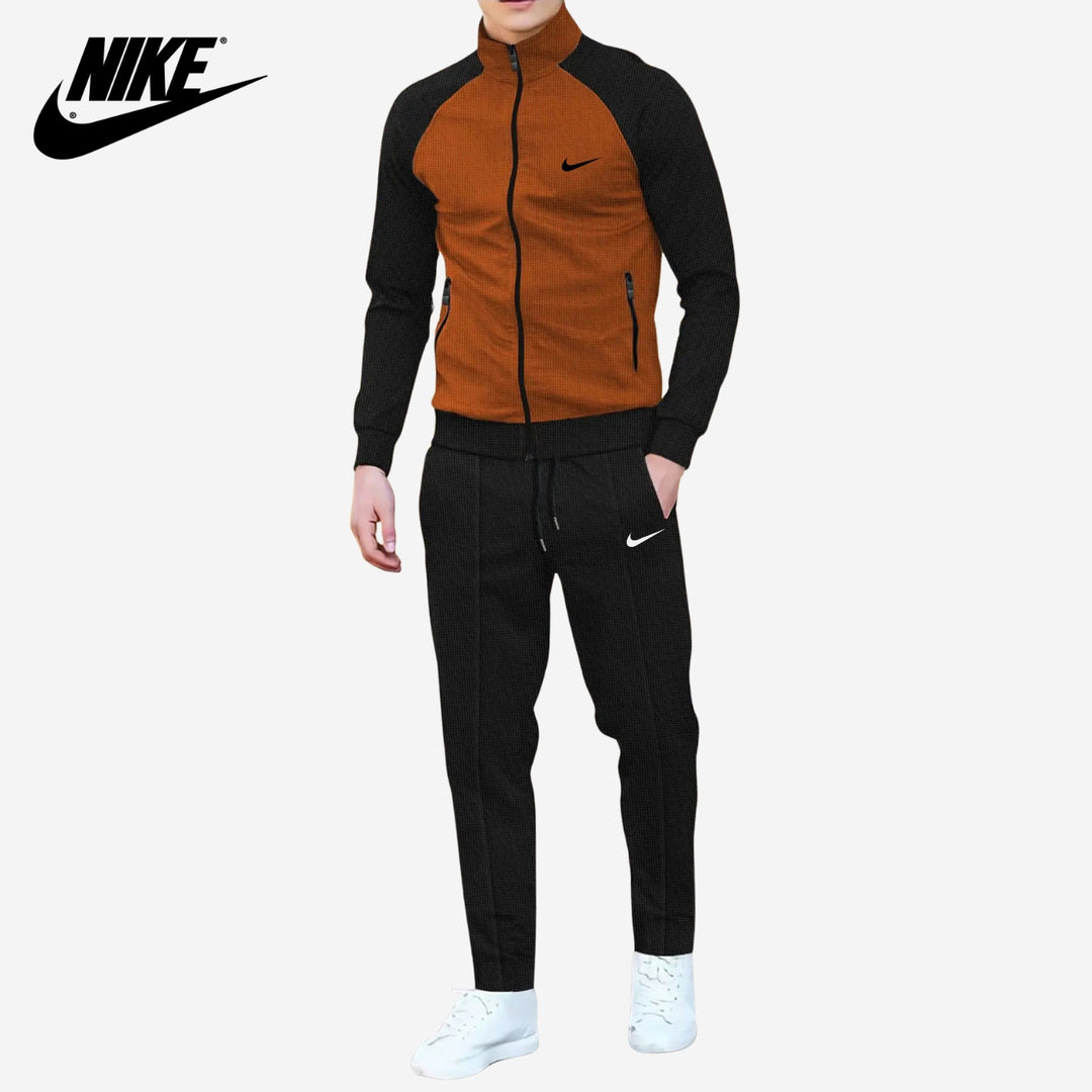 Two-Tone Zip-Up Tracksuit || CLEARANCE PRICE