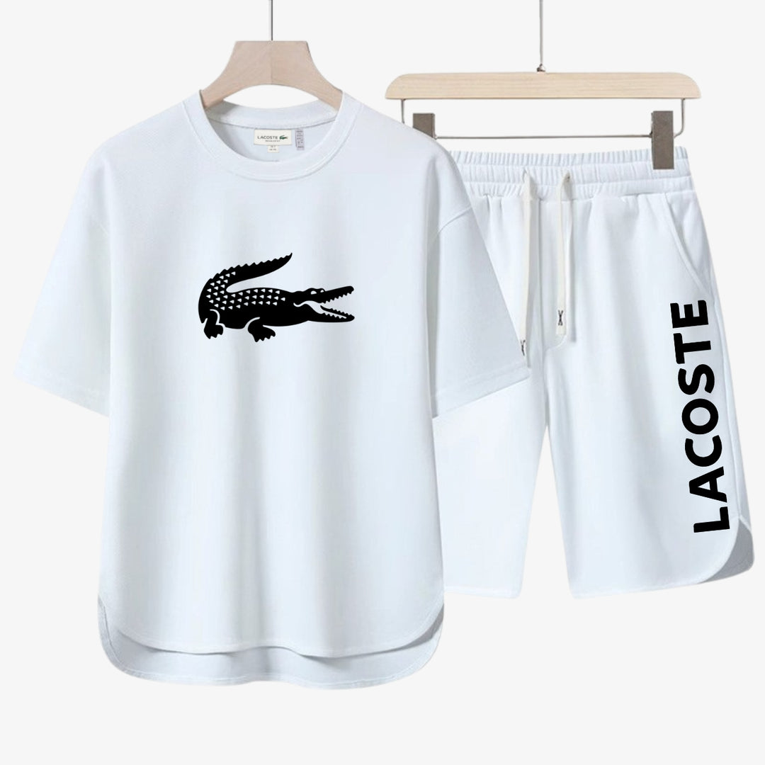 Men's Summer Outfit - T-Shirt and Shorts