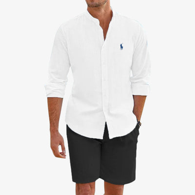Elegant Shirt & Shorts Set - CLEARANCE SALE