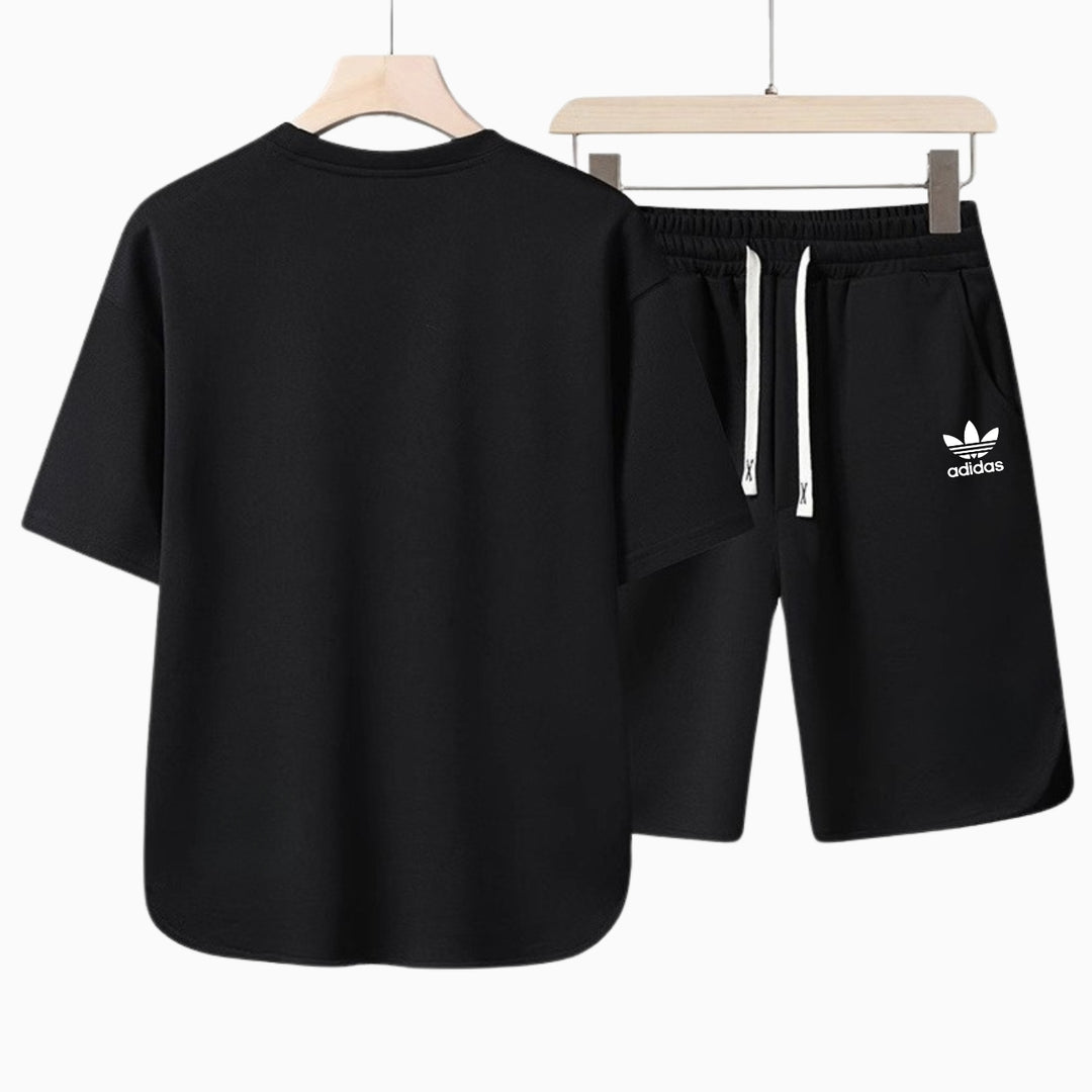 Men's Casual Set - T-shirt and Shorts