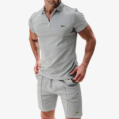 Ensemble Polo Zippé & Short - DÉSTOCKAGE