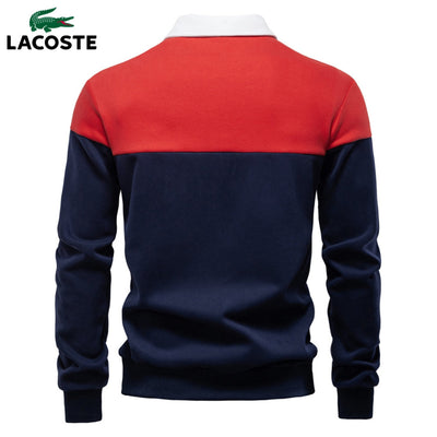 Men’s Long Sleeve Polo || STOCK CLEARANCE