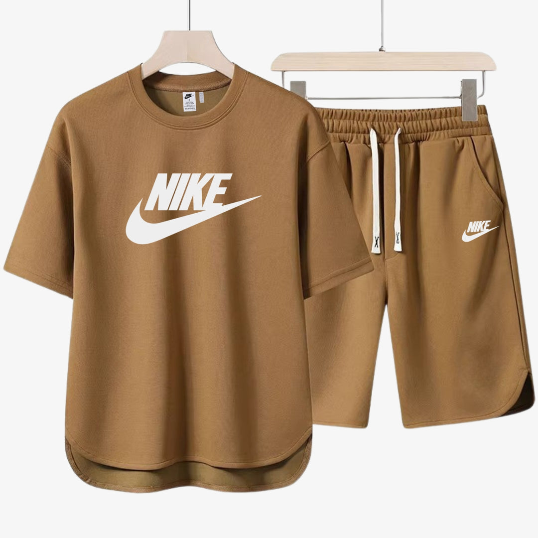 Casual Men's Set - T-Shirt and Shorts