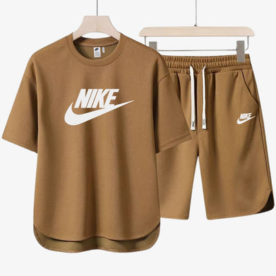 Casual Men's Set - T-Shirt and Shorts