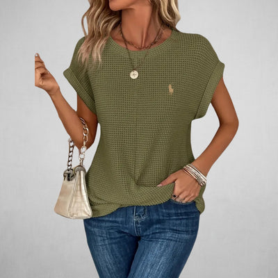 Casual Textured T-Shirt — CLEARANCE SALE