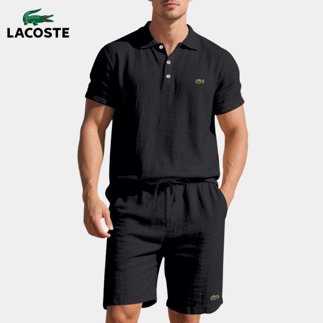 Casual Polo & Shorts Set || CLEARANCE SALE