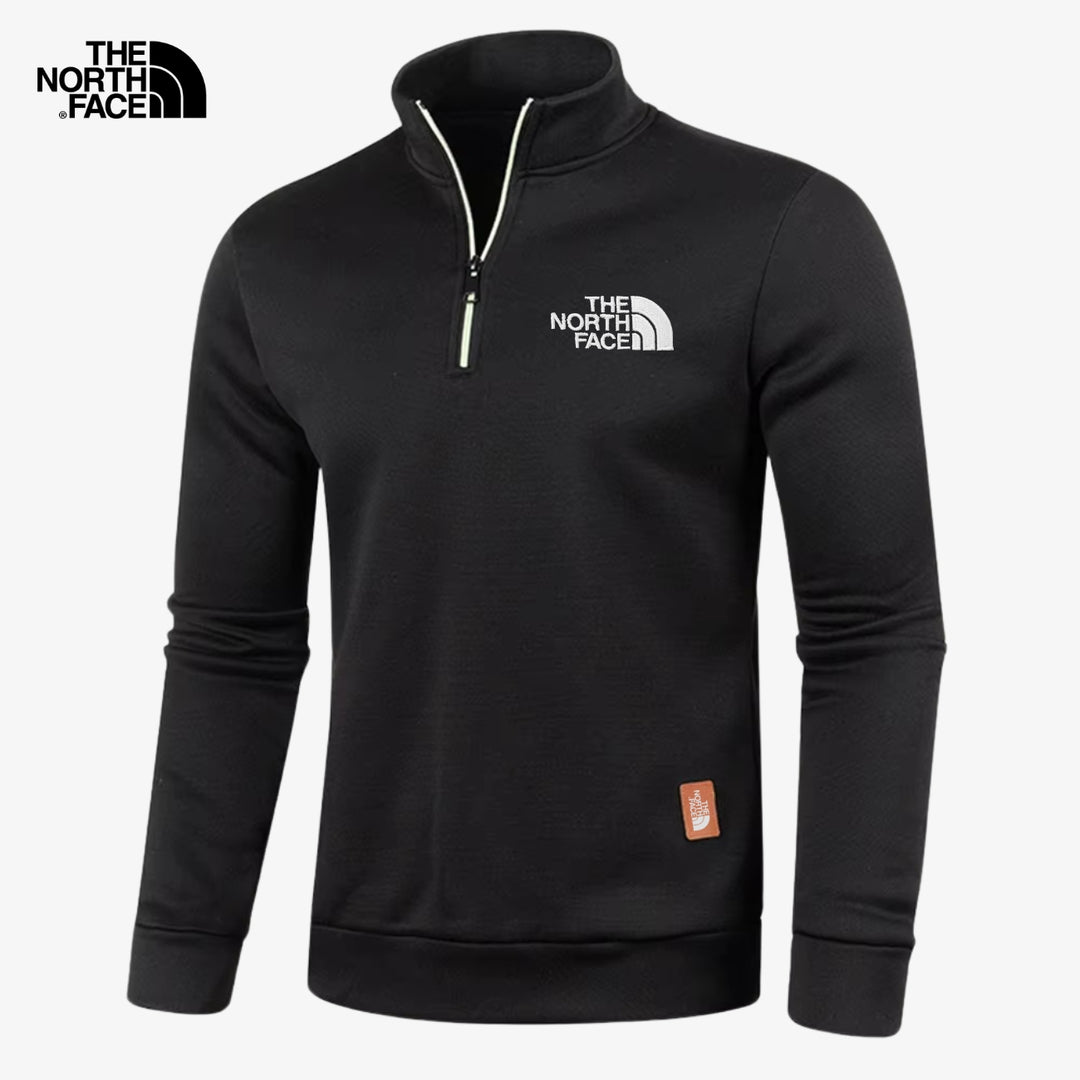 Relaxed Half-Zip Sweater || CLEARANCE