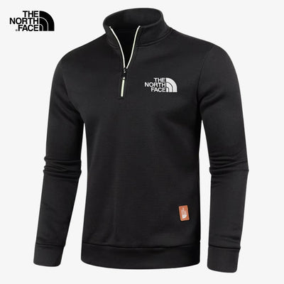 Relaxed Half-Zip Sweater || CLEARANCE