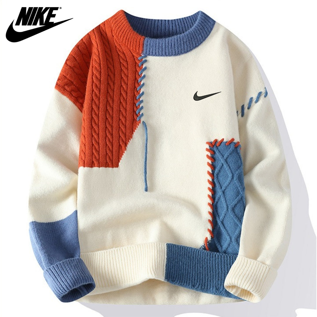 Casual Patchwork Sweater || CLEARANCE PRICE