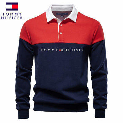 Men’s Long Sleeve Polo || CLEARANCE SALE