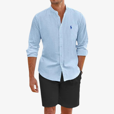 Elegant Shirt & Shorts Set - CLEARANCE SALE
