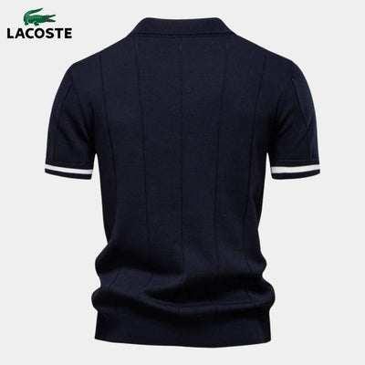 Half-Sleeve Zip Polo || CLEARANCE PRICE