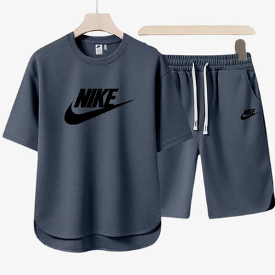 Casual Men's Set - T-Shirt and Shorts