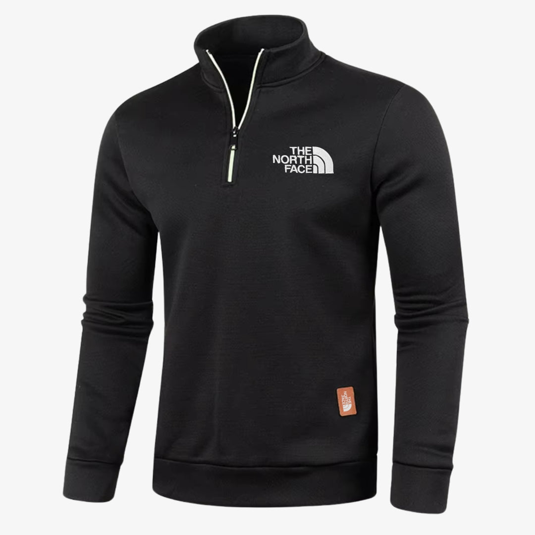 Relaxed Half-Zip Sweater - CLEARANCE