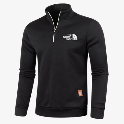 Relaxed Half-Zip Sweater - CLEARANCE