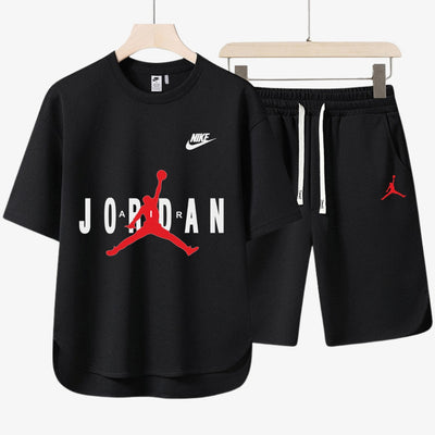 Casual Set for Men - T-Shirt and Shorts