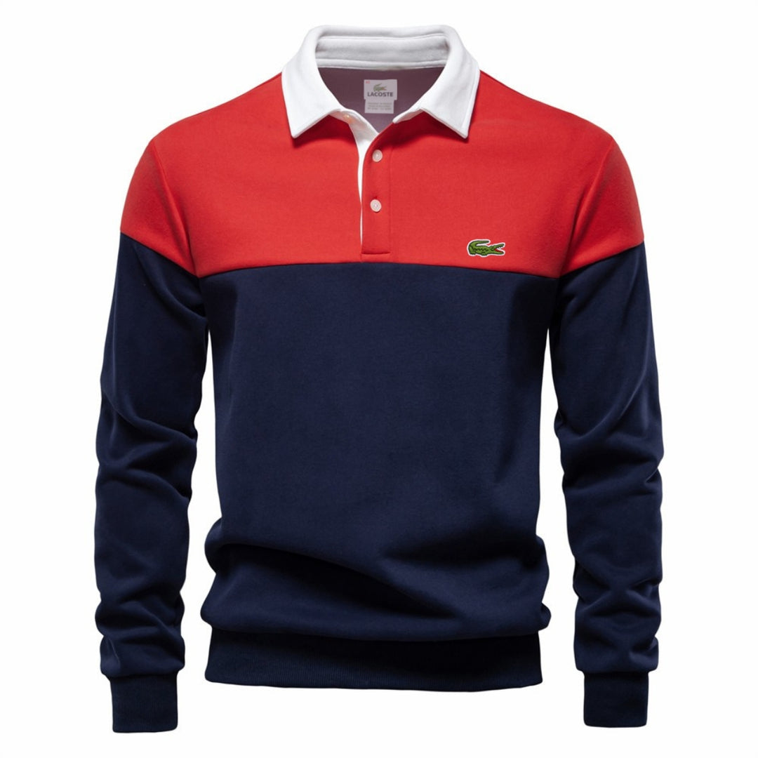 Men’s Long Sleeve Polo - STOCK CLEARANCE
