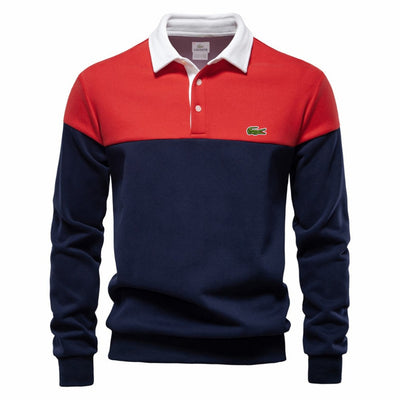 Men’s Long Sleeve Polo - STOCK CLEARANCE