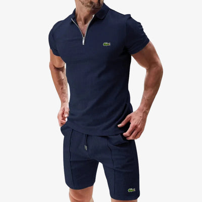 Ensemble Polo Zippé & Short - DÉSTOCKAGE