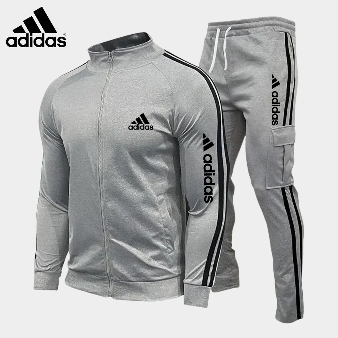 Casual Zip-Up Tracksuit || CLEARANCE PRICE