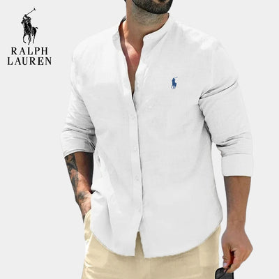 Elegant Mandarin Collar Shirt || CLEARANCE PRICE LO