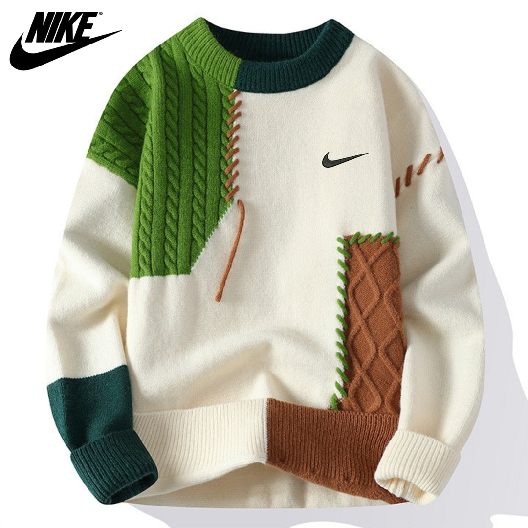 Casual Patchwork Sweater || CLEARANCE PRICE